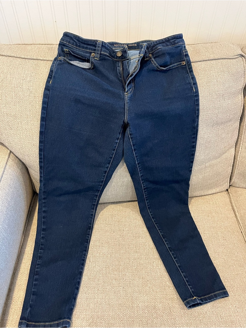 Michael Kors Women’s Navy Skinny Jeans